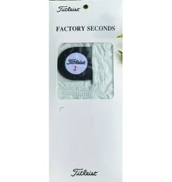 TITLEIST 2022 MENβS CABRETTA LEATHER GLOVE W/BLACK TAB, FACTORY SECONDS