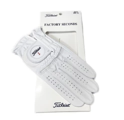TITLEIST 2022 MEN’S CABRETTA LEATHER GLOVE W/WHITE TAB, FACTORY SECONDS