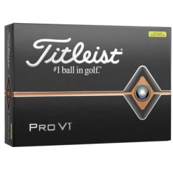 TITLEIST 2020 PRO V1 GOLF BALL, YELLOW