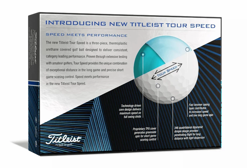 TITLEIST 2020 TOUR SPEED BALLS - Image 2