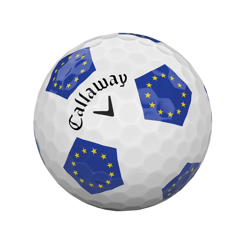 CALLAWAY CHROME SOFT EUROPEAN TRUVIS GOLF BALL - Image 4