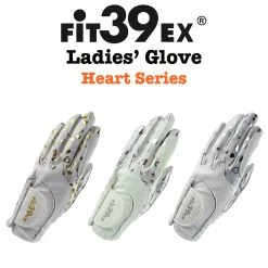 Fit 39 FIT39 GLOVE – LADIES’ HEART SERIES: ANTI BACTERIAL & WASHABLE