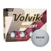 VOLVIK TOUR VIVID SOFT GOLF BALLS, WHITE