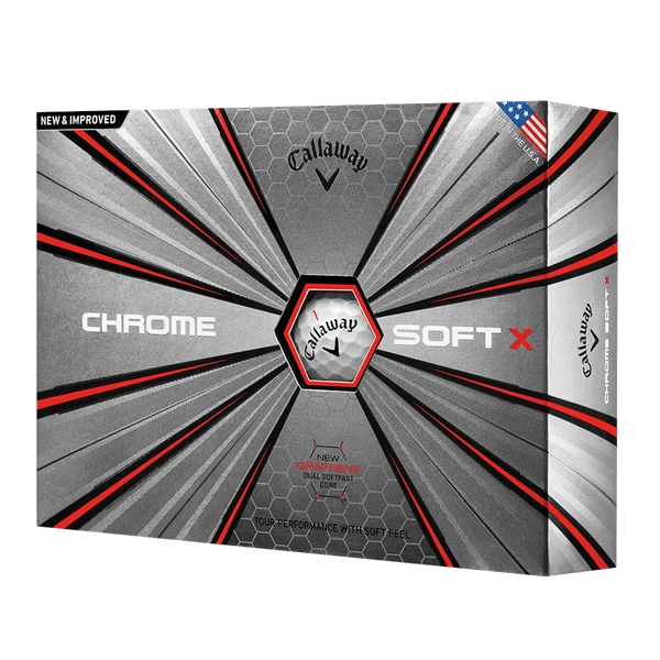 CALLAWAY CHROME SOFT X GOLF BALL
