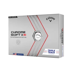 CALLAWAY 2022 CHROME SOFT X LS TRIPLE TRACK GOLF BALLS