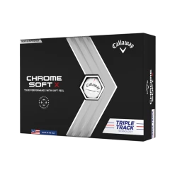 CALLAWAY 2022 CHROME X TRIPLE TRACK GOLF BALLS