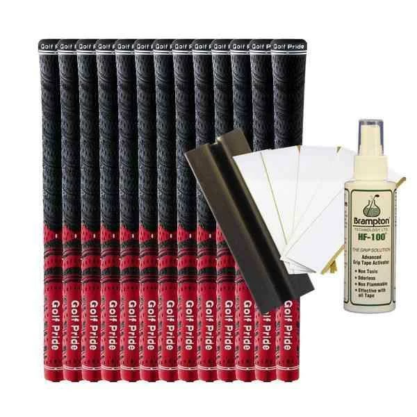 Golf Pride New Decade Midsize - Red (13pcs + Golf Grip Kit)