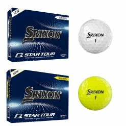 SRIXON Q-STAR TOUR GOLF BALLS 2022 PURE WHITE / TOUR YELLOW