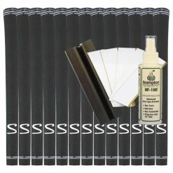 Super Stroke S-Tech Midsize (Black) (13pcs + Golf Grip Kit)