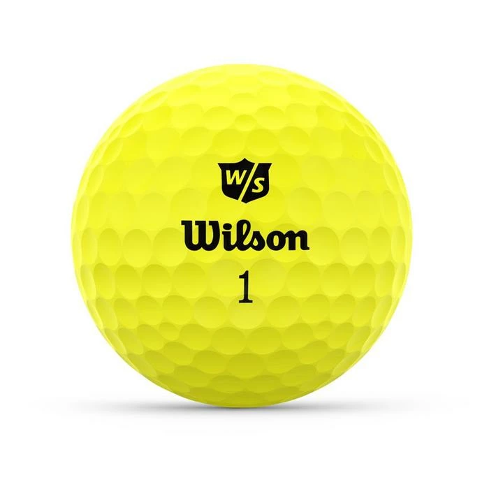 Wilson Staff DUO Optix (12 Pack) Golf Balls - Yellow - Image 2